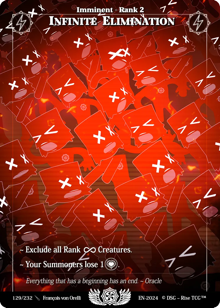 Élimination Infinie — Candypocalypse — Rise