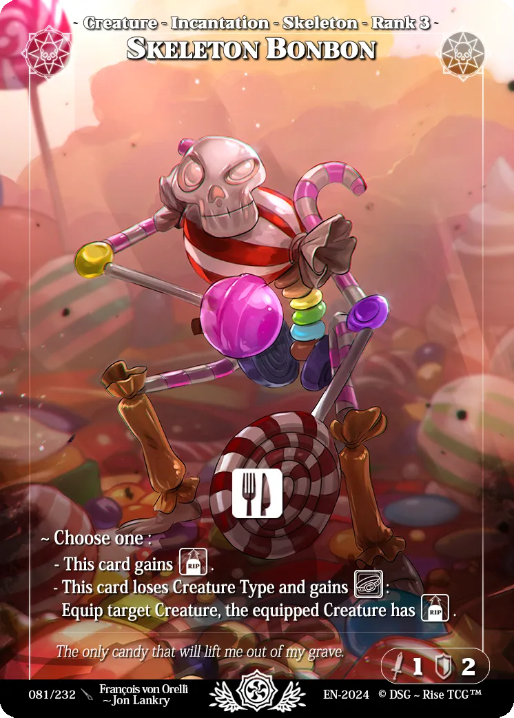 Skeleton Bonbon — Candypocalypse — Rise