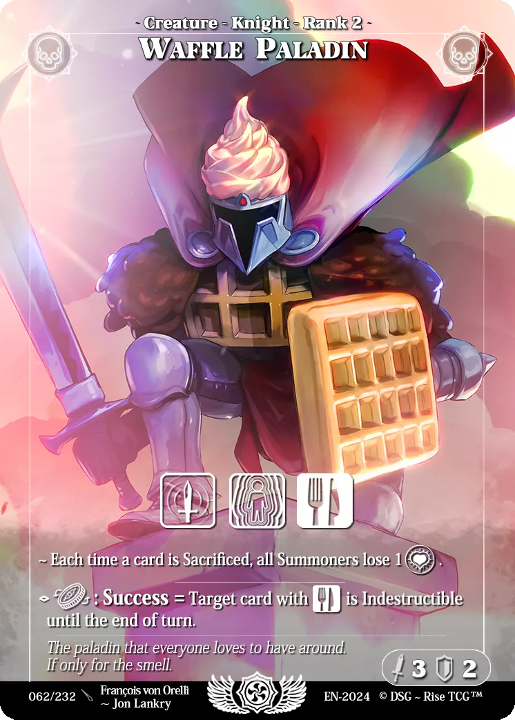 Waffle Paladin — Candypocalypse — Rise