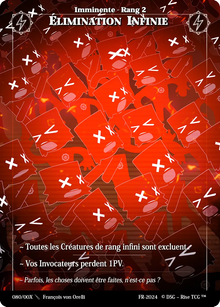 Elimination Infinie — Sample Candypocalypse — Rise