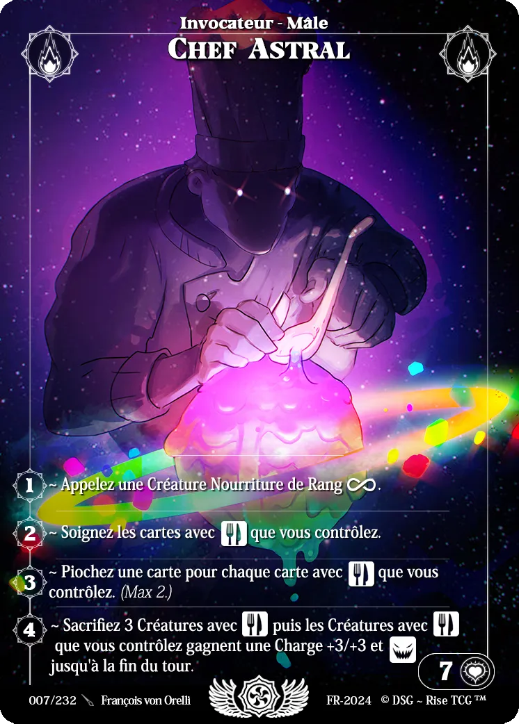 Chef Astral from Candypocalypse - Rise TCG