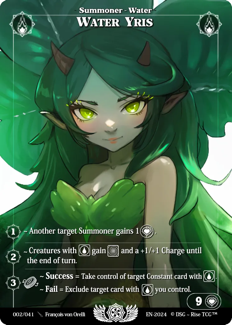 Water Yris — Fresh — Rise TCG