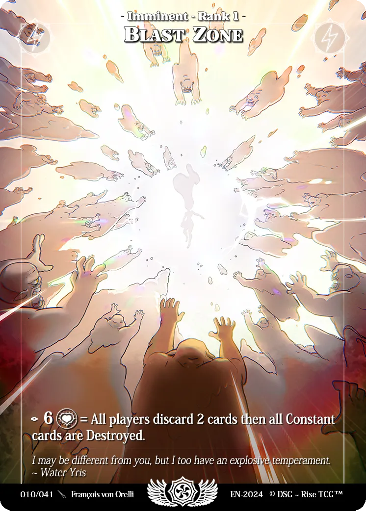 Blast Zone from Fresh - Rise TCG