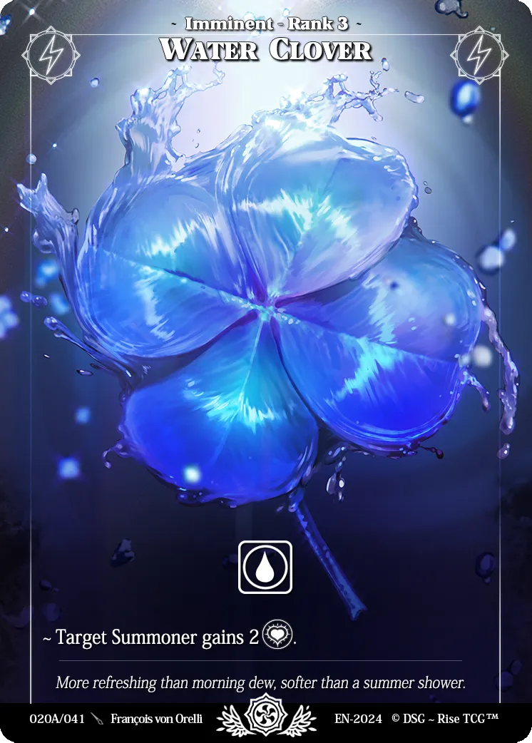 Water Clover — Fresh — Rise