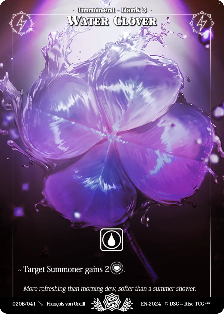 Water Clover — Fresh — Rise
