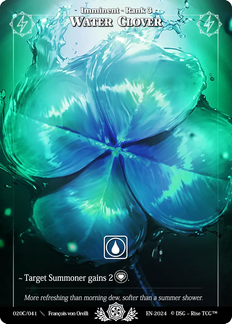 Water Clover — Fresh — Rise