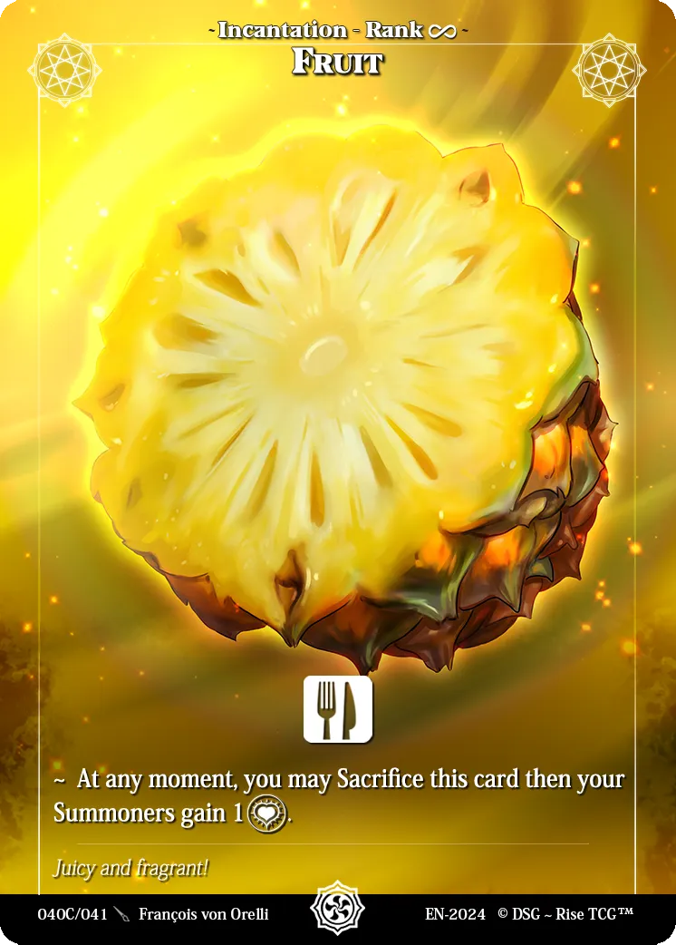 Fruit — Fresh — Rise