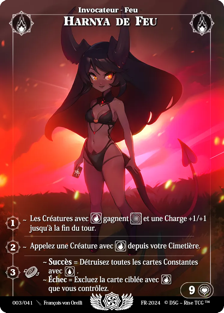 Harnya De Feu — Fresh — Rise TCG