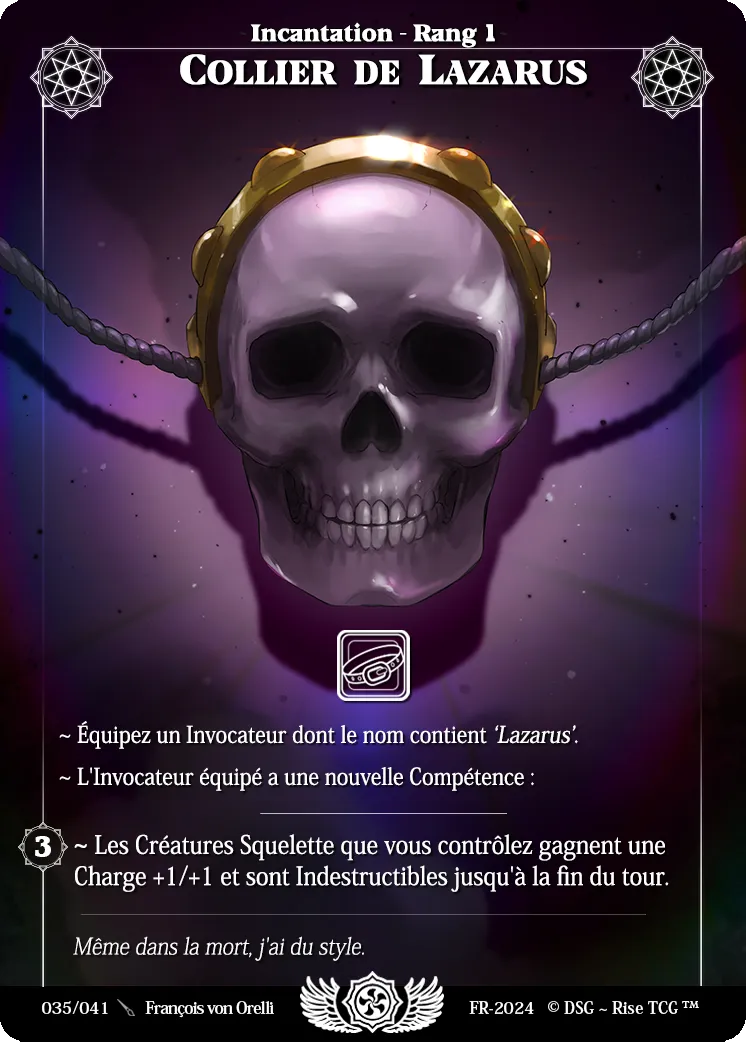 Collier De Lazarus — Fresh — Rise TCG