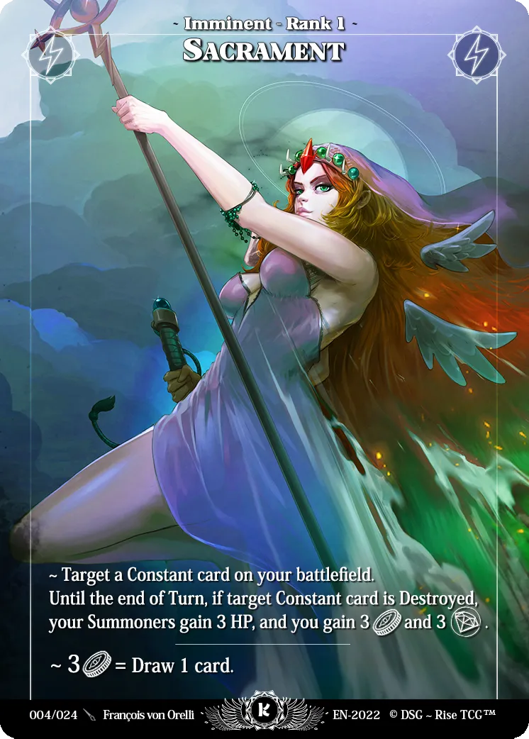 Sacrament — KickStarter Stretch Goal — Rise TCG
