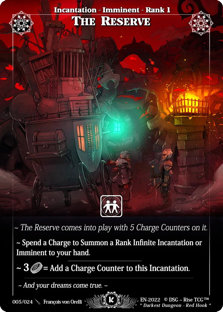 The Reserve — KickStarter Stretch Goal — Rise TCG