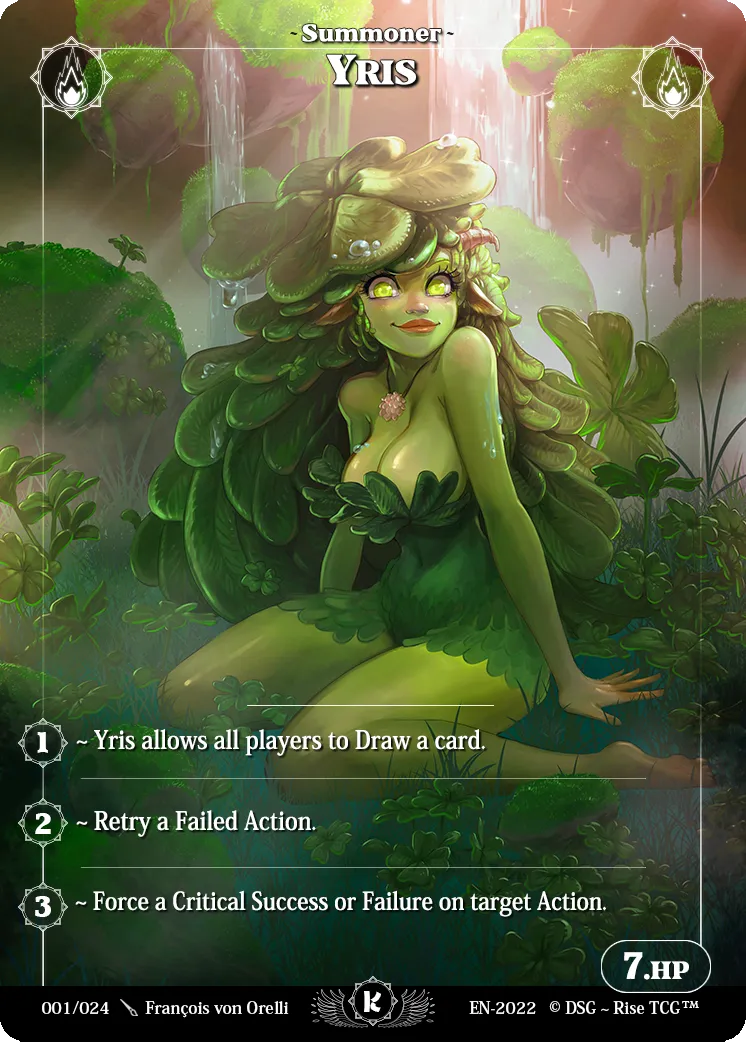 Yris — KickStarter Stretch Goal — Rise TCG