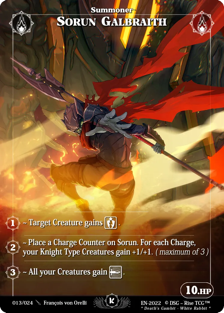 Sorun Galbraith — KickStarter Stretch Goal — Rise TCG