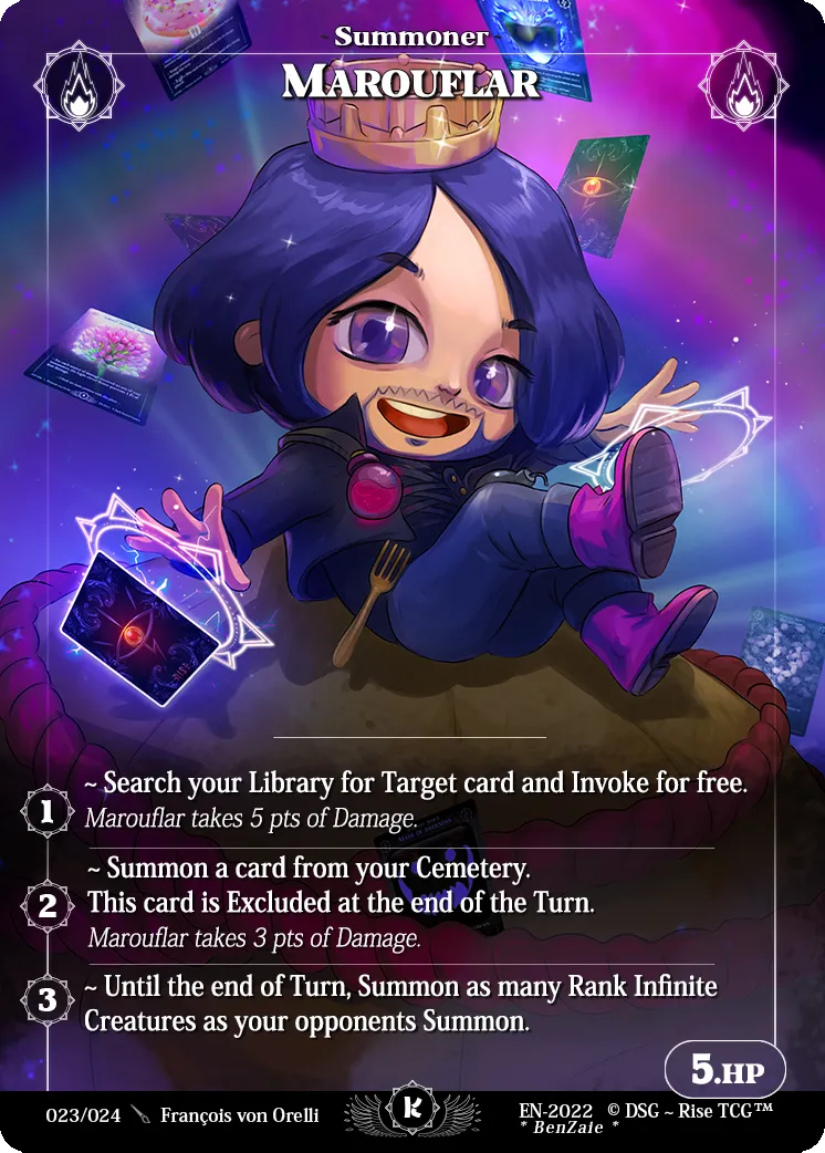 Marouflar from KickStarter Stretch Goal - Rise TCG