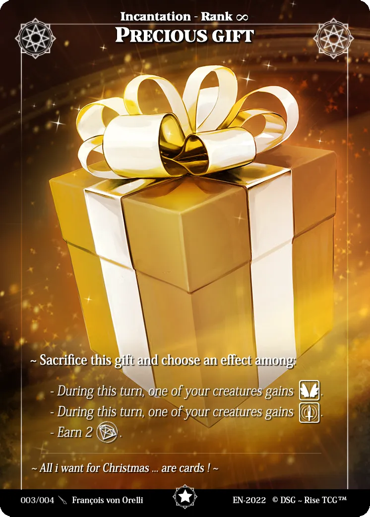 Precious Gift — Merry Christmas — Rise TCG
