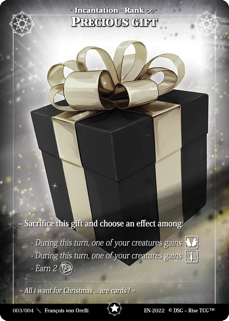 Precious Gift — Merry Christmas — Rise TCG