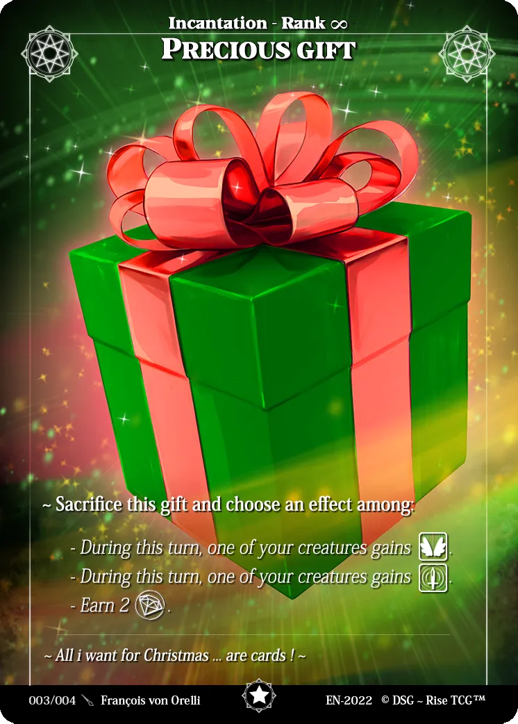 Precious Gift — Merry Christmas — Rise TCG