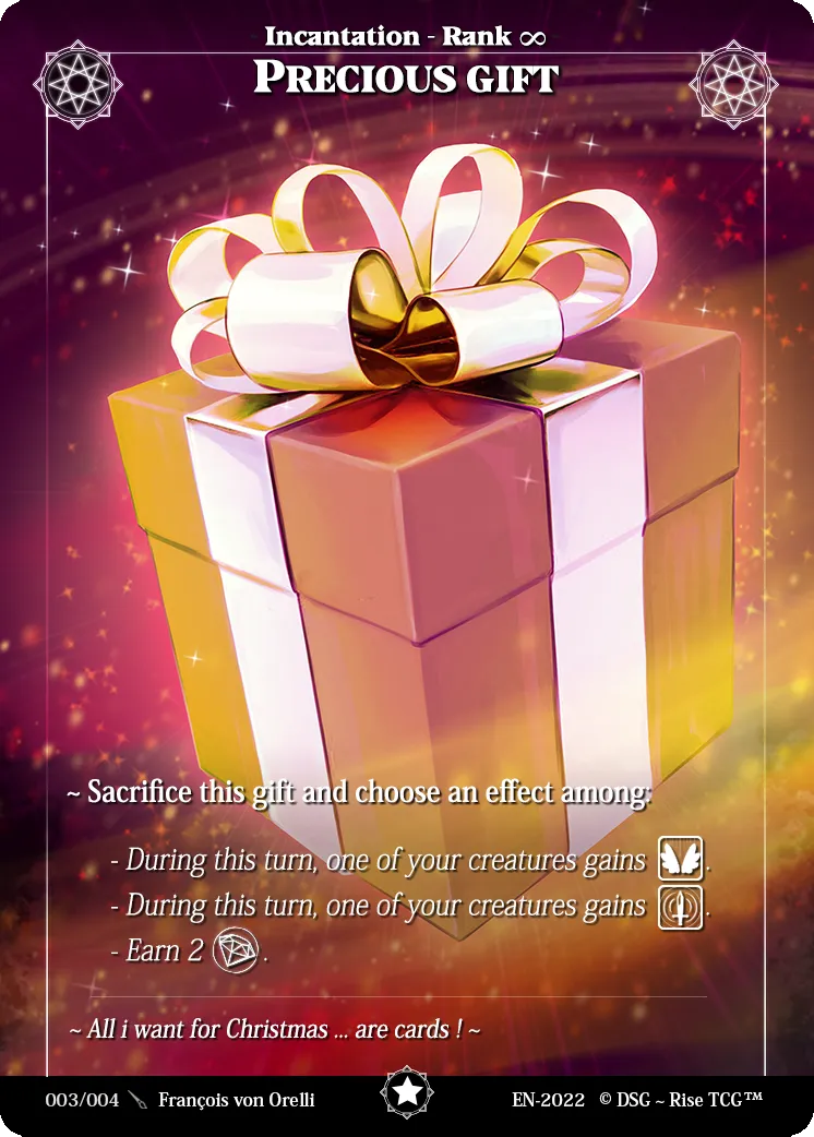 Precious Gift — Merry Christmas — Rise TCG