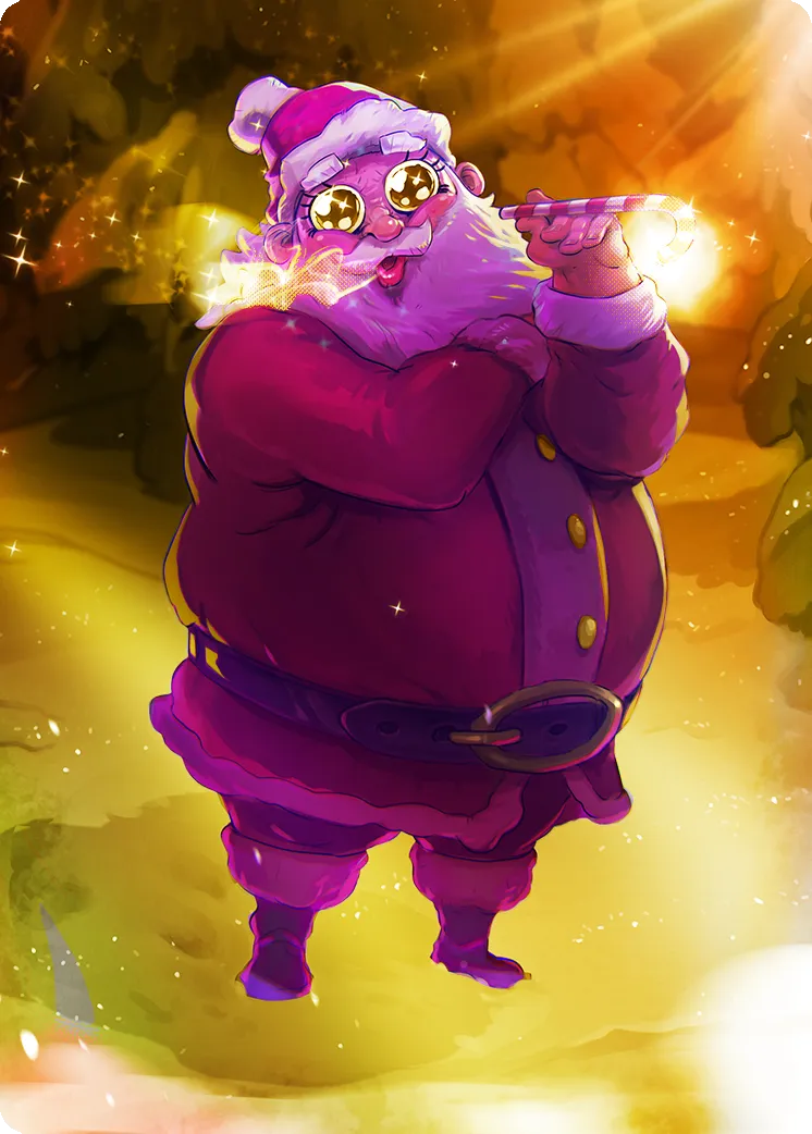 Papa Santa — Merry Christmas — Rise TCG