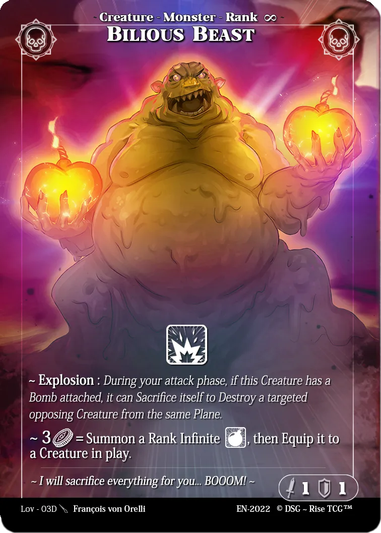 Bomb — Monster Kiss — Rise TCG