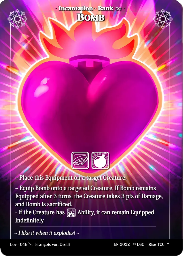 Bomb from Monster Kiss - Rise TCG
