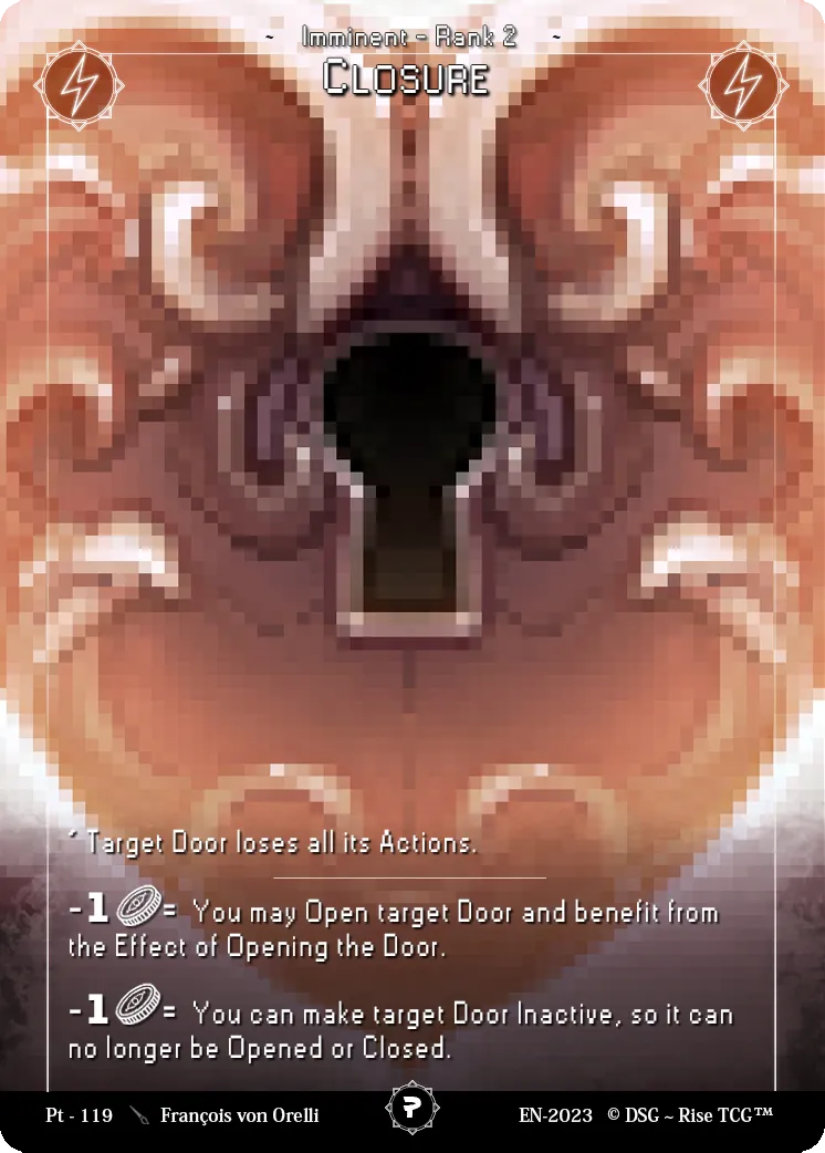 Closure — Patreon / Prestige — Rise