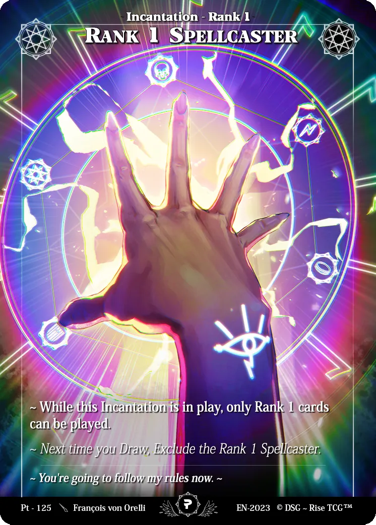 Rank 1 Spellcaster — Patreon / Prestige — Rise