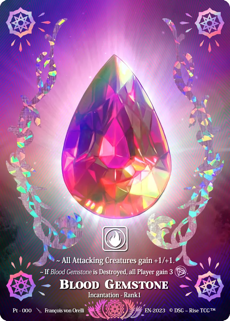 Blood Gemstone — Patreon / Prestige — Rise