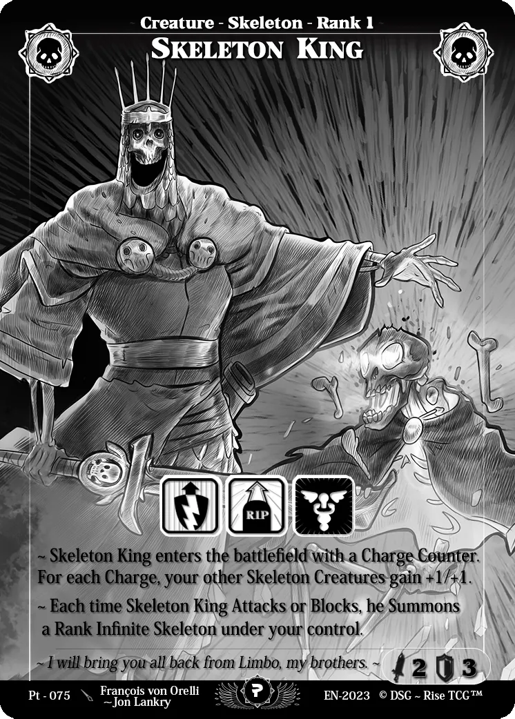 Skeleton King — Patreon / Prestige — Rise