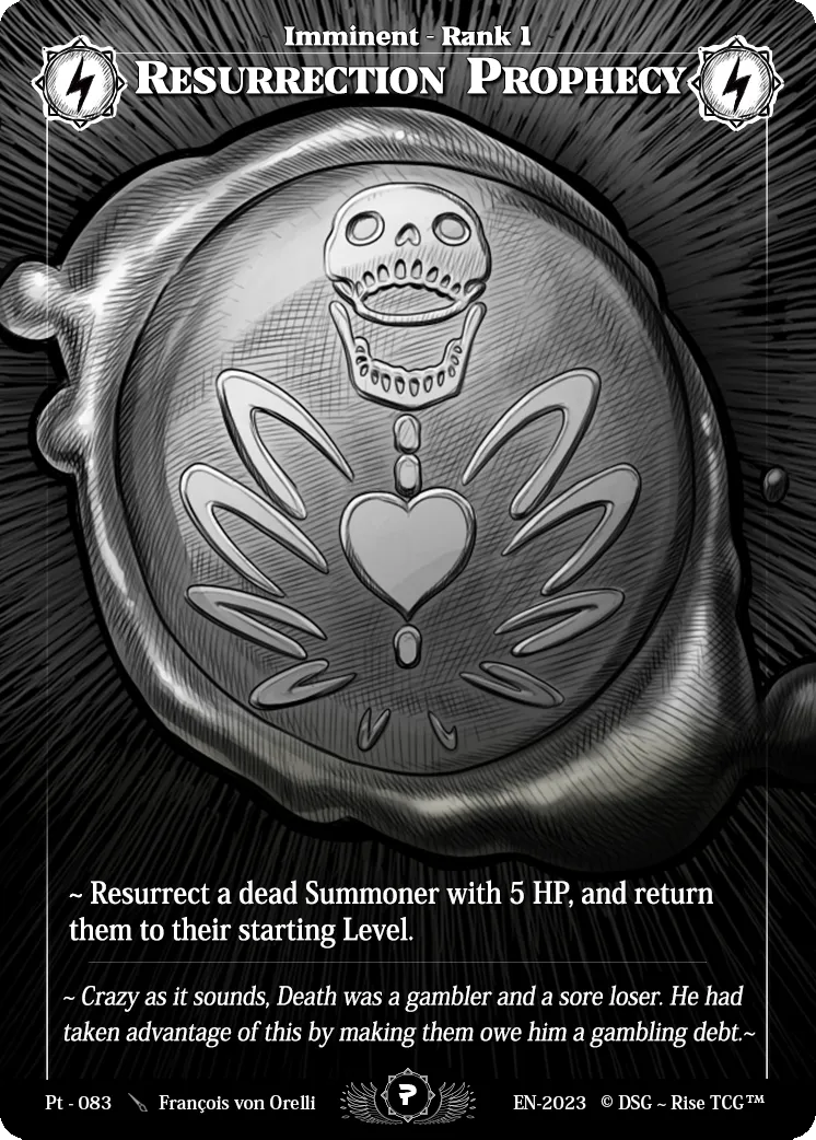 Resurrection Prophecy — Patreon / Prestige — Rise