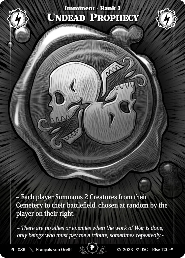 Undead Prophecy — Patreon / Prestige — Rise