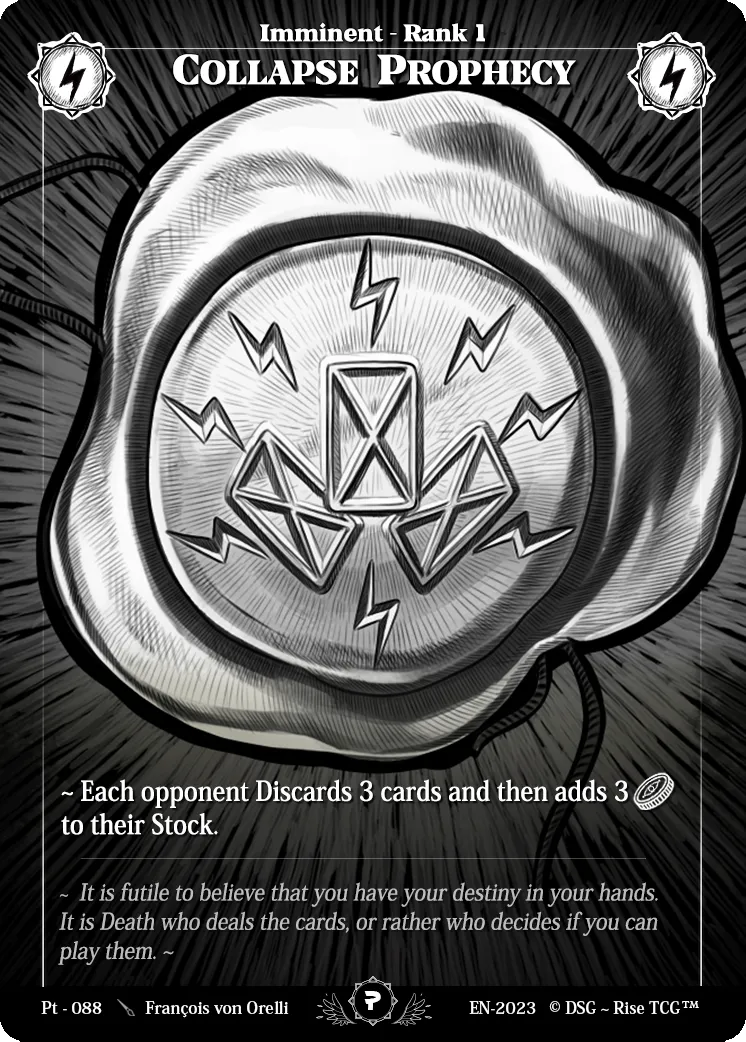 Collapse Prophecy — Patreon / Prestige — Rise