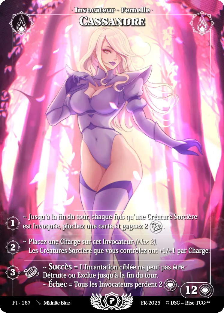 Cassandre — Patreon / Prestige — Rise