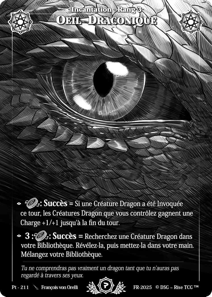 Draconic Eye — Patreon / Prestige — Rise