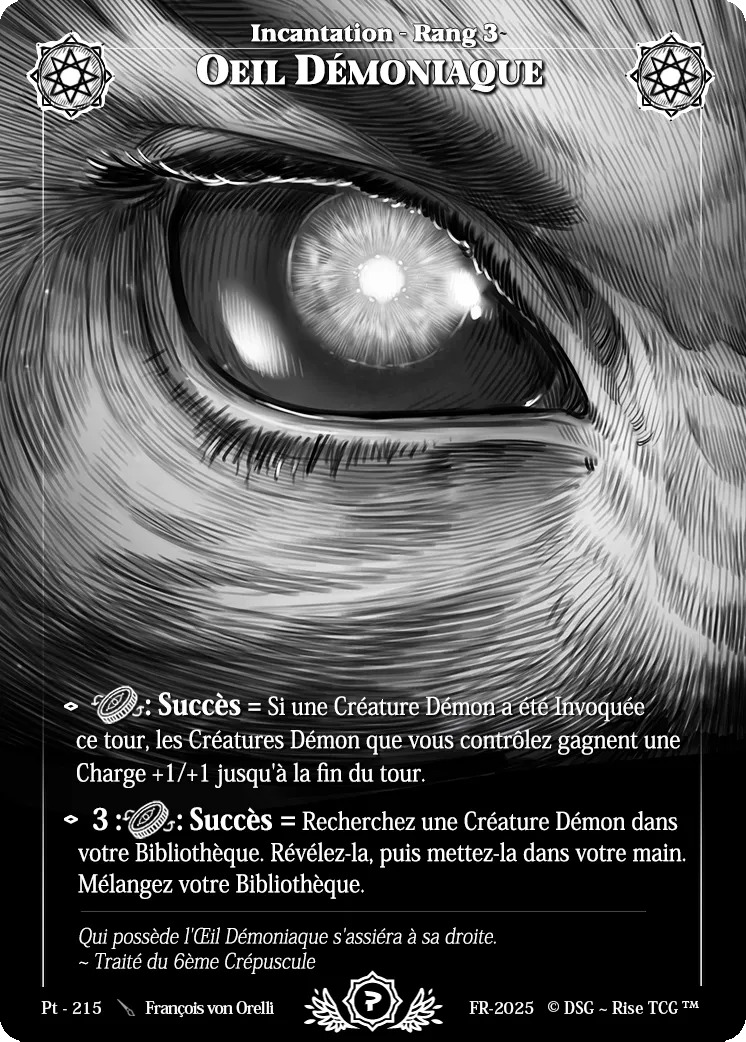 Demonic Eye — Patreon / Prestige — Rise