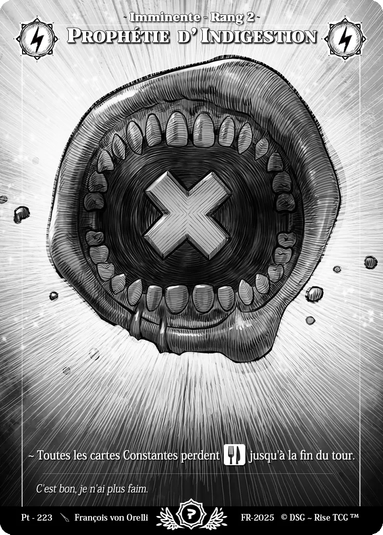 Indigestion Prophecy — Patreon / Prestige — Rise