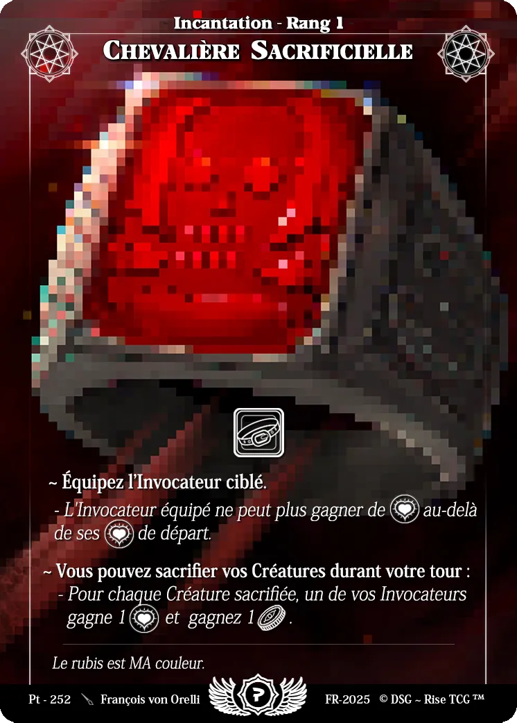 Signet Ring Of Sacrifice — Patreon / Prestige — Rise
