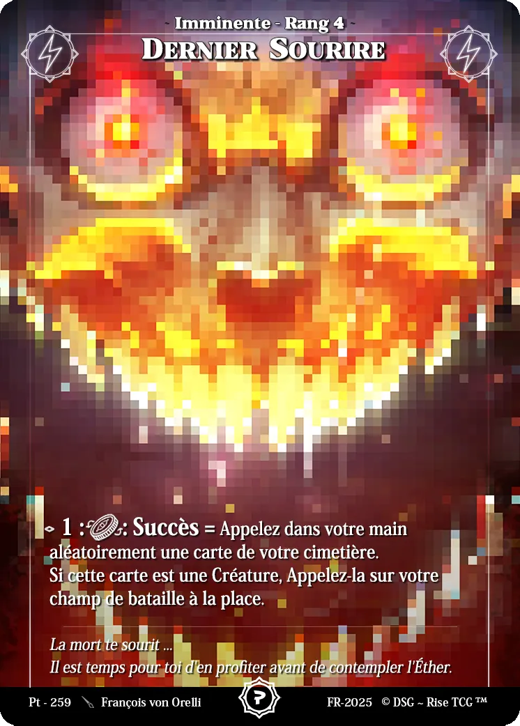 Dernier Sourire — Patreon / Prestige — Rise
