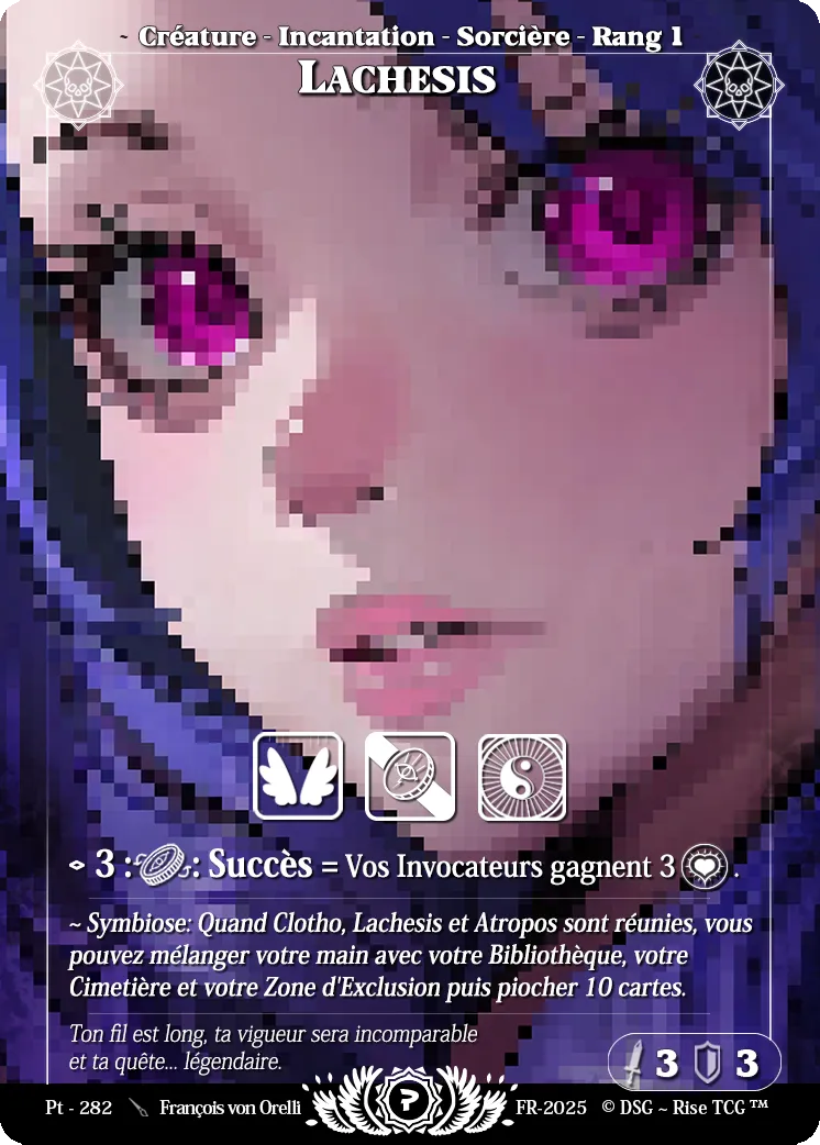 Lachesis — Patreon / Prestige — Rise