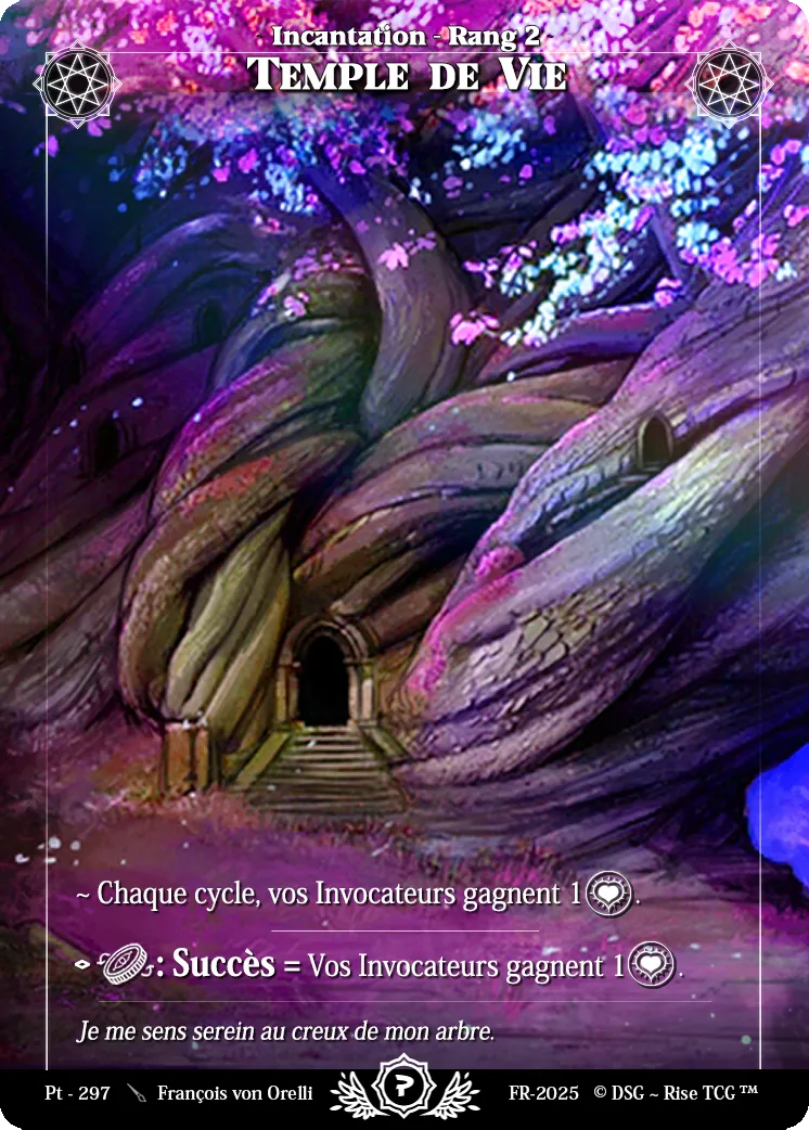 Temple De Vie — Patreon / Prestige — Rise