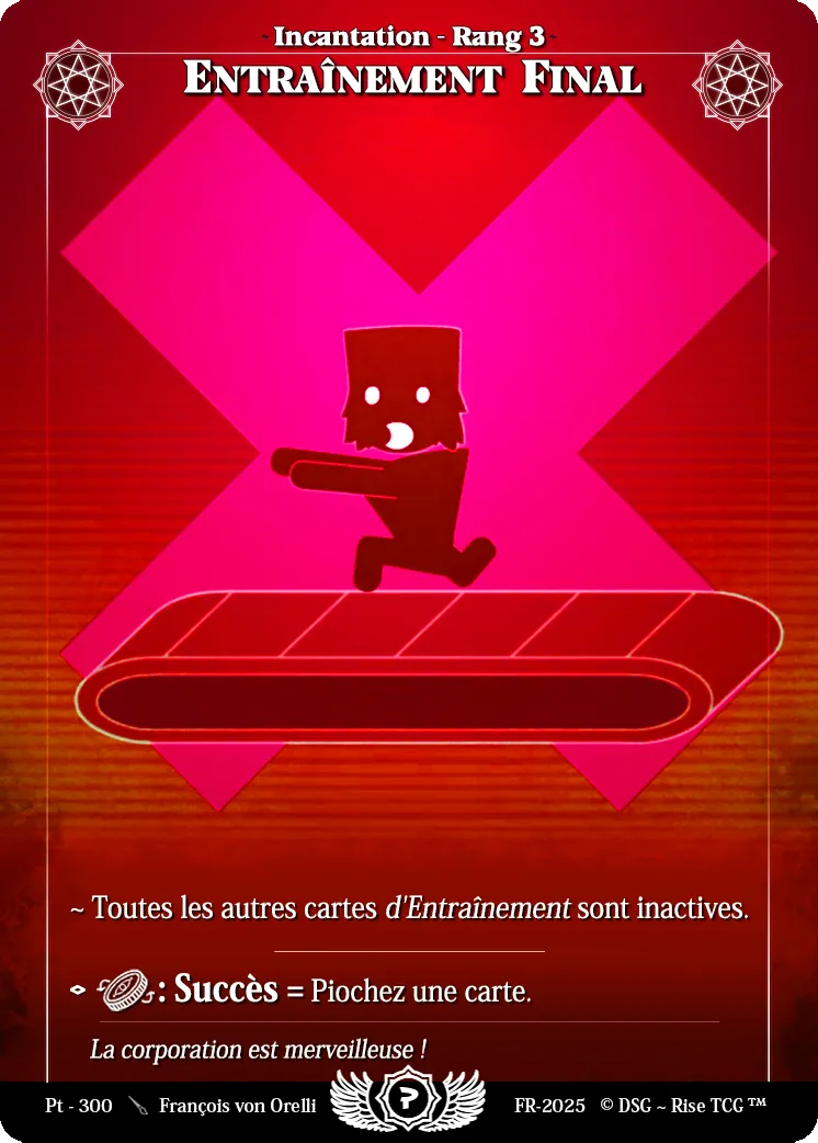 Entraînement Final — Patreon / Prestige — Rise