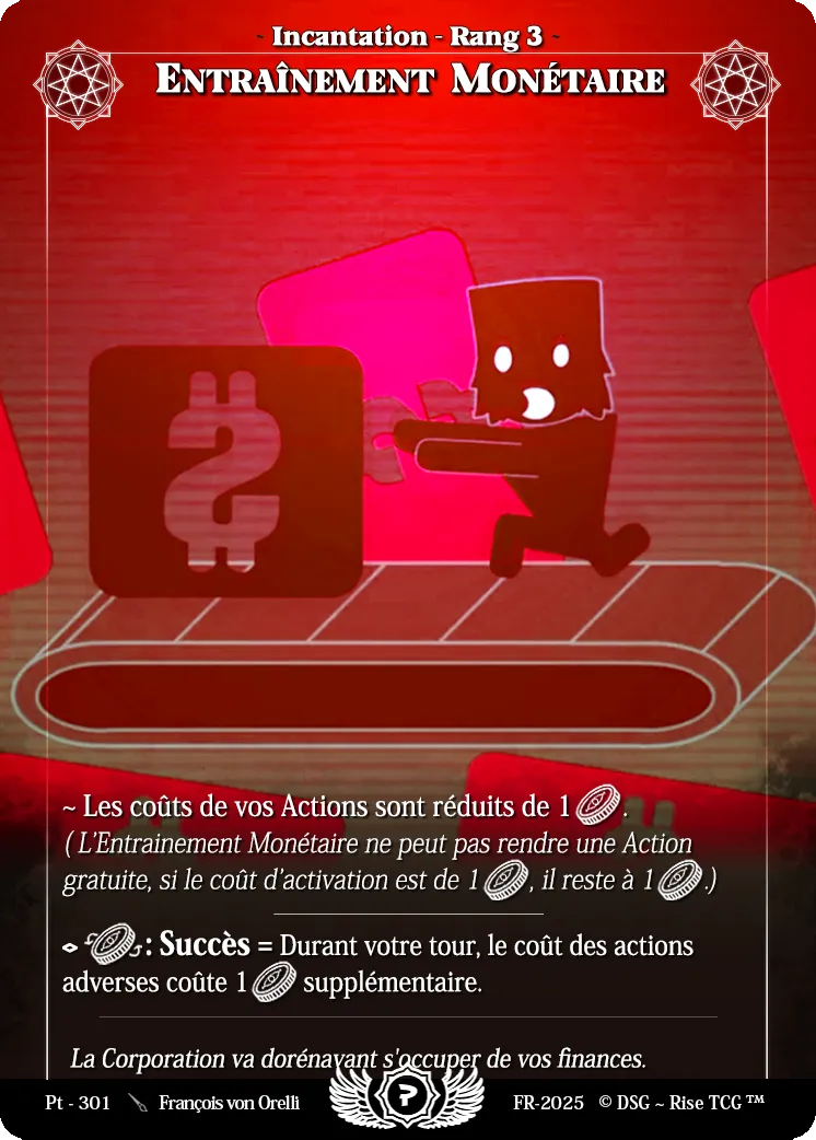 Entraînement Monétaire — Patreon / Prestige — Rise