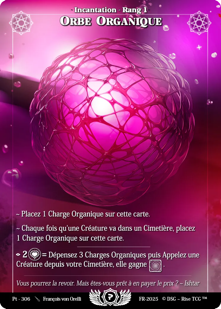 Orbe Organique — Patreon / Prestige — Rise