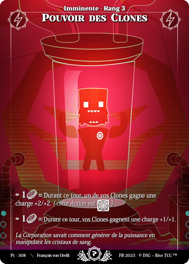 Pouvoir Des Clones — Patreon / Prestige — Rise