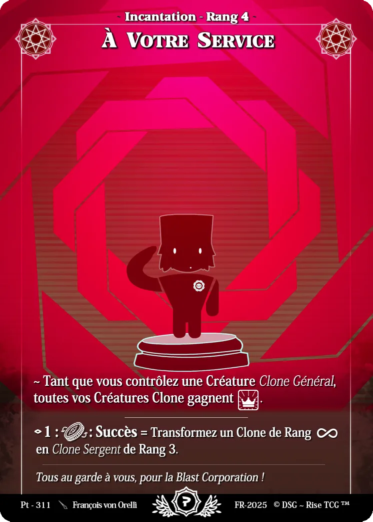 À Votre Service — Patreon / Prestige — Rise