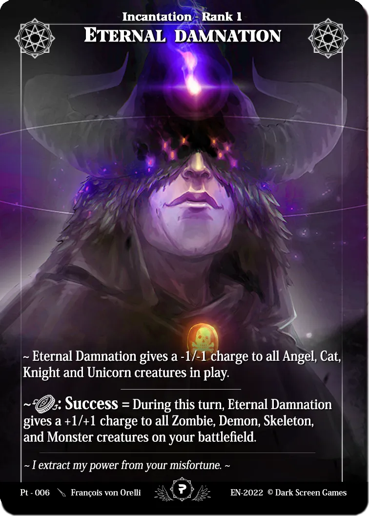 Eternal Damnation — Patreon / Prestige — Rise TCG