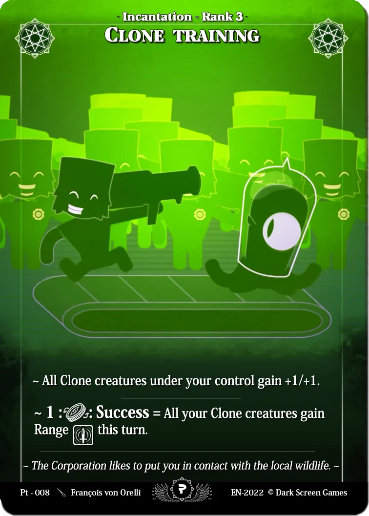 Clone Training — Patreon / Prestige — Rise TCG