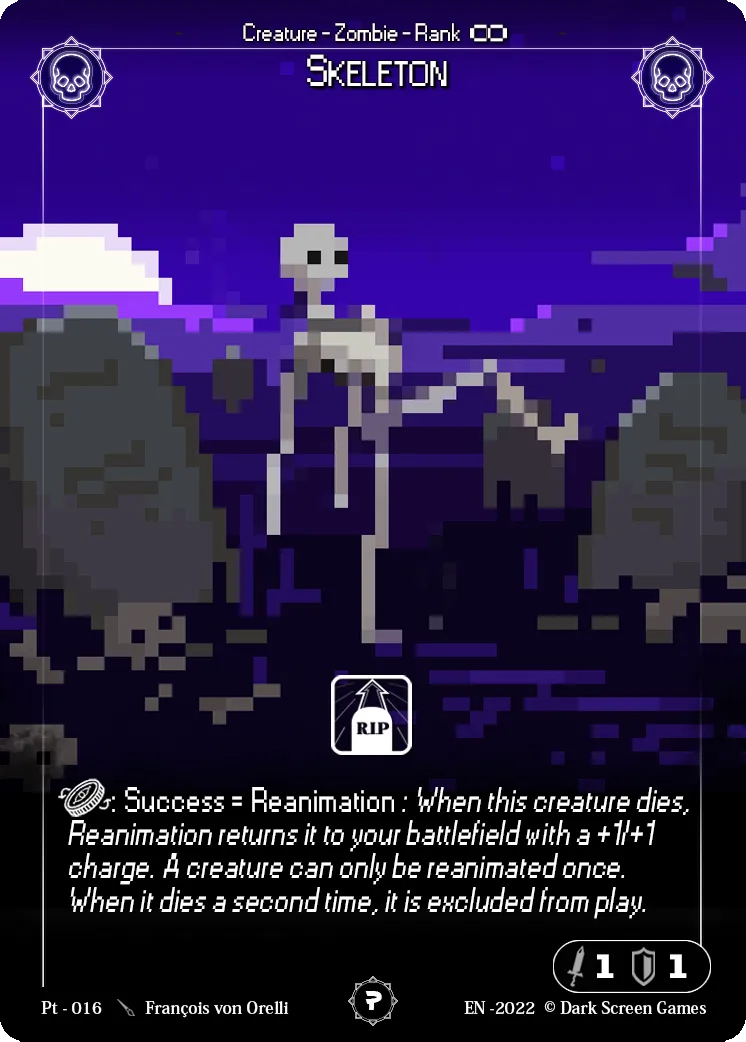 Skeleton — Patreon / Prestige — Rise TCG