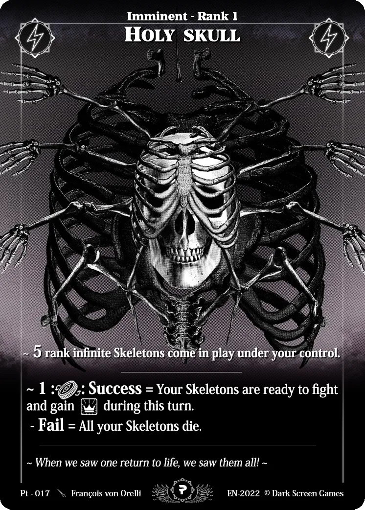 Holy Skull — Patreon / Prestige — Rise TCG