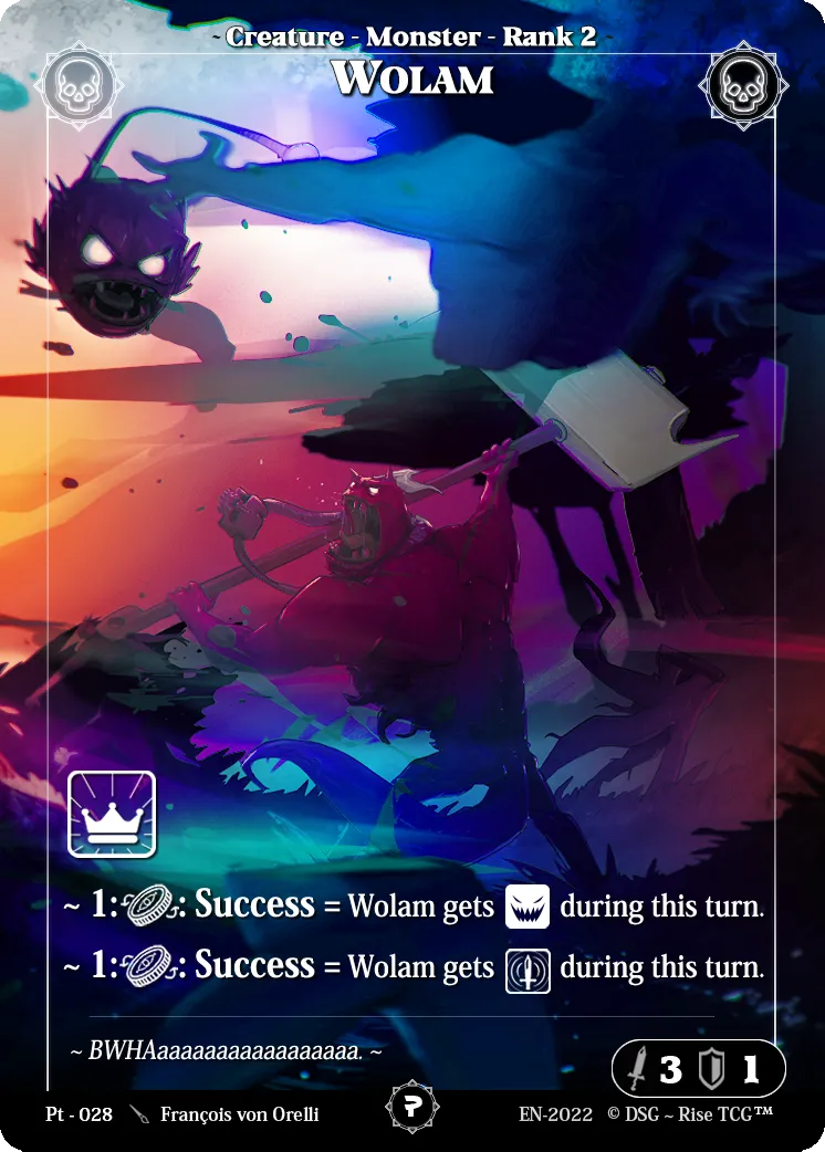 Wolam — Patreon / Prestige — Rise